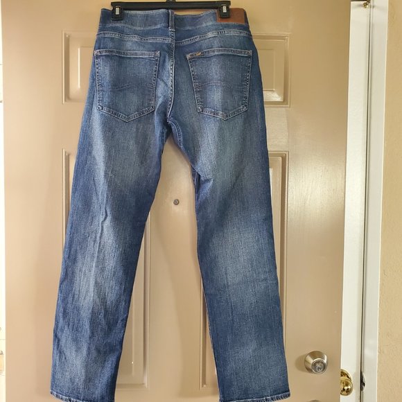 Lee Performance Jeans Extreme Motion Mens Straight Fit Tapered Leg 30 X 30.5 - Picture 2 of 5